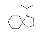 1-Oxa-4-azaspiro[4.5]decane, 4-(1-methylethyl)结构式