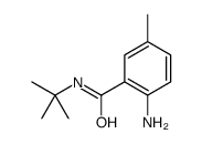 2-amino-N-tert-butyl-5-methylbenzamide Structure