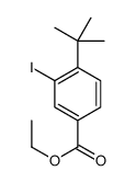 4-叔丁基-3-碘苯甲酸乙酯结构式