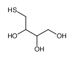 4-sulfanylbutane-1,2,3-triol Structure
