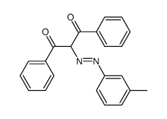 diphenyl-propanetrione 2-m-tolylhydrazone Structure