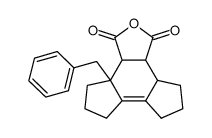 3a-benzyl-1,2,3,3a,4,5,5a,6,7,8-decahydro-as-indacene-4,5-dicarboxylic acid anhydride结构式