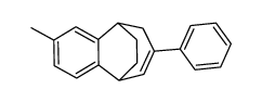3-methyl-7-phenyl-6,9-dihydro-5H-5,9-ethanobenzo[7]annulene结构式