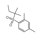 2,4-xylyl tert-amyl sulfone结构式