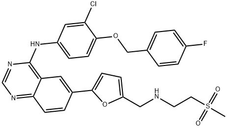 Lapatinib 4-Fluoro Impurity Structure