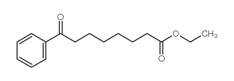 ethyl 8-oxo-8-phenyloctanoate结构式