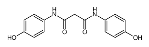 N,N'-bis-(4-hydroxy-phenyl)-malonamide Structure