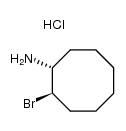 (1R,2R)-2-bromocyclooctanamine hydrochloride Structure