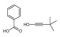 benzoic acid,3,3-dimethylbut-1-yn-1-ol Structure