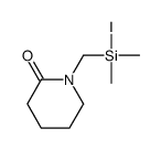 1-[[iodo(dimethyl)silyl]methyl]piperidin-2-one结构式