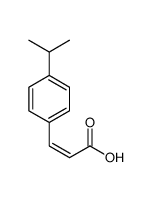 (E)-3-(4-异丙基苯基)丙烯酸结构式