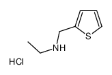 N-(噻吩-2-甲基)乙胺盐酸盐结构式