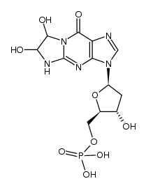 1,N2-glyoxal-2'-deoxyguanosine 5'-monophosphate结构式