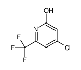 4-chloro-6-(trifluoromethyl)-1H-pyridin-2-one Structure