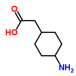 (4-Aminocyclohexyl)acetic acid Structure