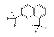 2,8-双(三氟甲基)喹啉结构式