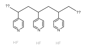 poly-4-vinylpyridinium poly(hydrogen fluoride) Structure