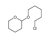 2-[(5-Chloropentyl)oxy]tetrahydro-2H-pyran Structure