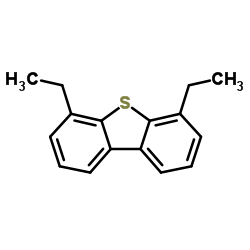 4,6-二乙基二苯并噻吩结构式