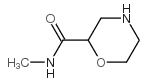 N-methylmorpholine-2-carboxamide Structure