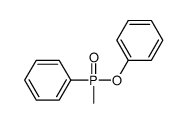 [methyl(phenyl)phosphoryl]oxybenzene结构式