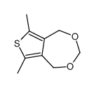 6,8-dimethyl-1,5-dihydrothieno[3,4-e][1,3]dioxepine结构式