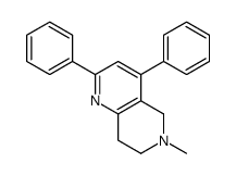 6-methyl-2,4-diphenyl-7,8-dihydro-5H-1,6-naphthyridine Structure