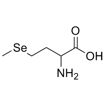 DL-硒代蛋氨酸结构式