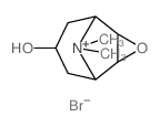 东莨菪醇甲溴化物结构式