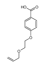 4-(2-prop-2-enoxyethoxy)benzoic acid Structure