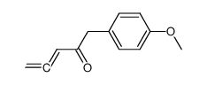 1-(4-methoxyphenyl)penta-3,4-dien-2-one结构式