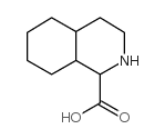 十氢异喹啉-1-羧酸结构式