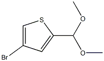 4-Bromo-2-dimethoxymethyl-thiophene结构式