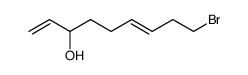 (E)-9-Bromonona-1,6-dien-3-ol结构式