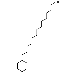 Tetradecylcyclohexane Structure