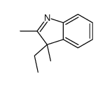 3-Ethyl-2,3-dimethyl-3H-indole Structure