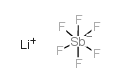 lithium hexafluoroantimonate structure