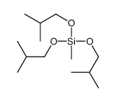 methyl-tris(2-methylpropoxy)silane Structure