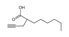 (2R)-2-prop-2-ynyloctanoic acid Structure