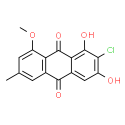 7-Chloro-1-O-methylemodin Structure