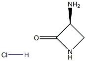 (3S)-3-aminoazetidin-2-one hydrochloride structure