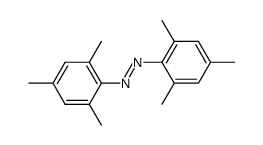 anti-2,2',4,4',6,6'-Hexamethylazobenzene Structure