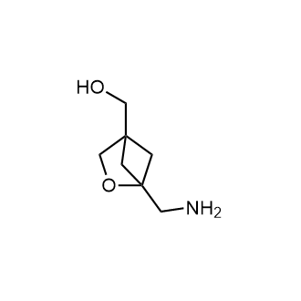 [1-(氨基甲基)-2-氧杂双环[2.1.1]己-4-基]甲醇结构式