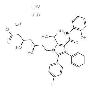 2-羟基阿托伐他汀结构式