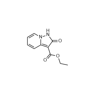 2-氧代-1,2-二氢吡唑并[1,5-a]吡啶-3-羧酸乙酯结构式
