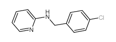 2-Pyridinamine,N-[(4-chlorophenyl)methyl]- Structure