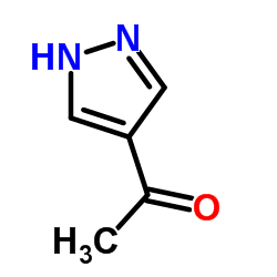4-乙酰氨基-1H-吡唑结构式