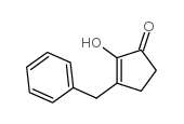 3-苄基-2-羟基环戊烯-2-酮结构式