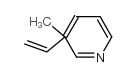 3-乙烯基-3-甲基吡啶结构式