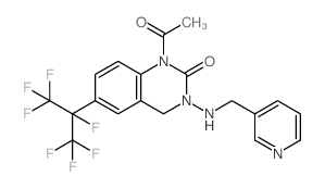 新喹唑啉(间二氮杂苯)类杀虫剂结构式